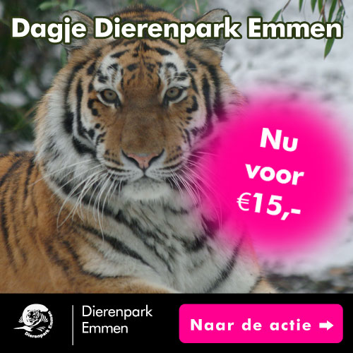 10 euro korting op dierenpark Emmen
