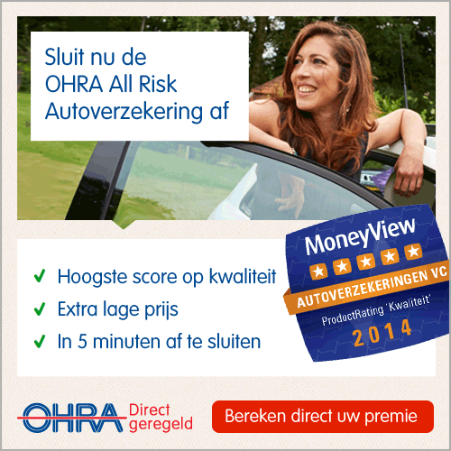 tot 25% Korting op OHRA Autoverzekering
