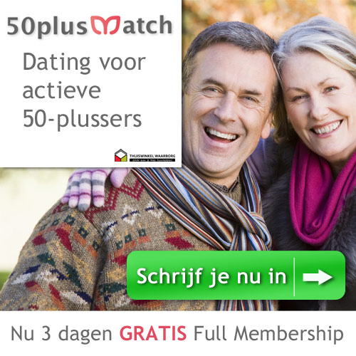 3 dagen gratis full membership op 50plusmatch.nl