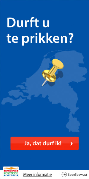 Prik je pin van de postcodeloterij